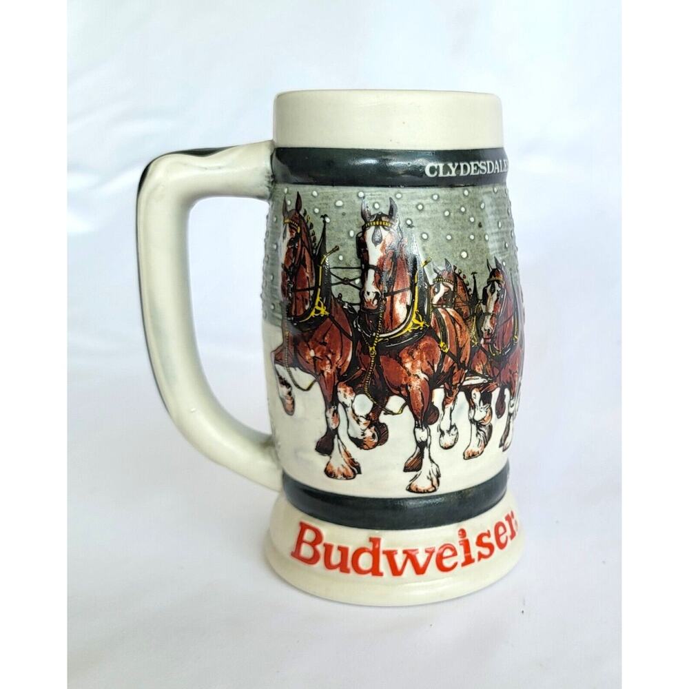 Budweiser Clydesdale 50th Anniversary Beer Stein 1933-1983